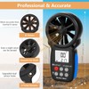 HoldPeak Handheld Anemometer Barometer, Weather Meter for Wind Speed, Temperature,