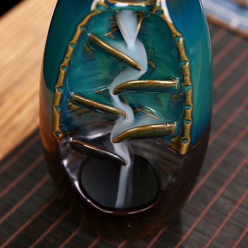 My Incense Waterfall Backflow Incense Burner with 100 Backflow Incense