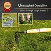 nascom Premium Japanese Weeding Sickle Hand Hoe for Gardening -