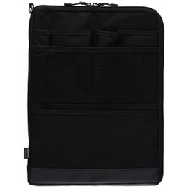 LIHITLAB Laptop Sleeve, Water & Stain Repellent, Vertical for Backpack, 13.4" x 9.8", Black (A7683-24)