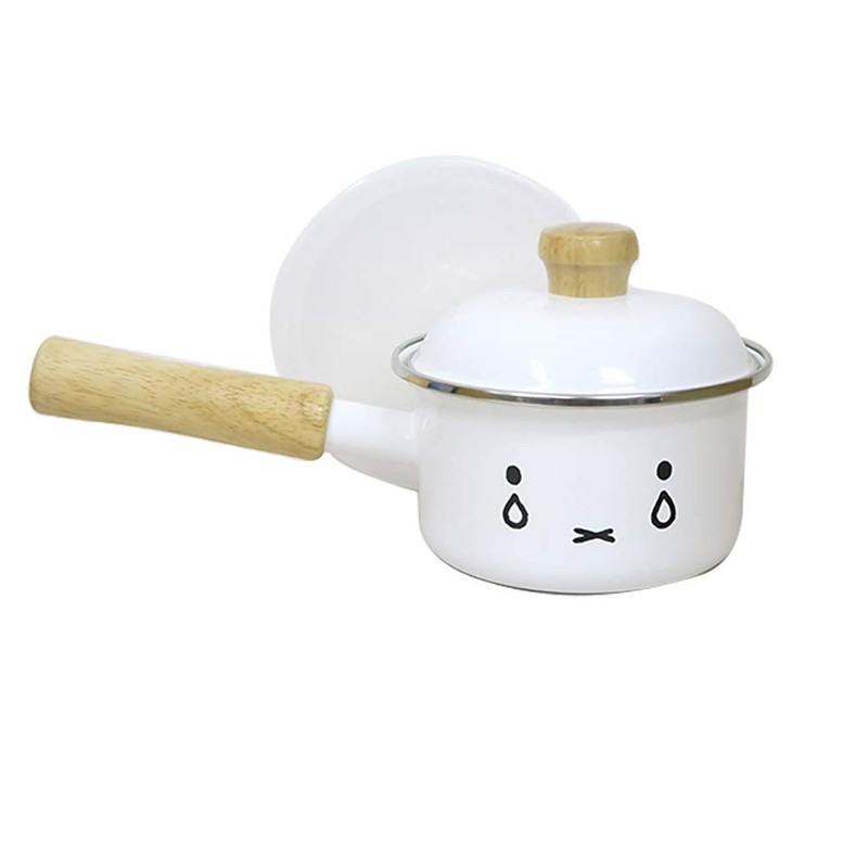 Fuji Hollow Miffy Face IH Compatible Saucepan Single Handle Pot,