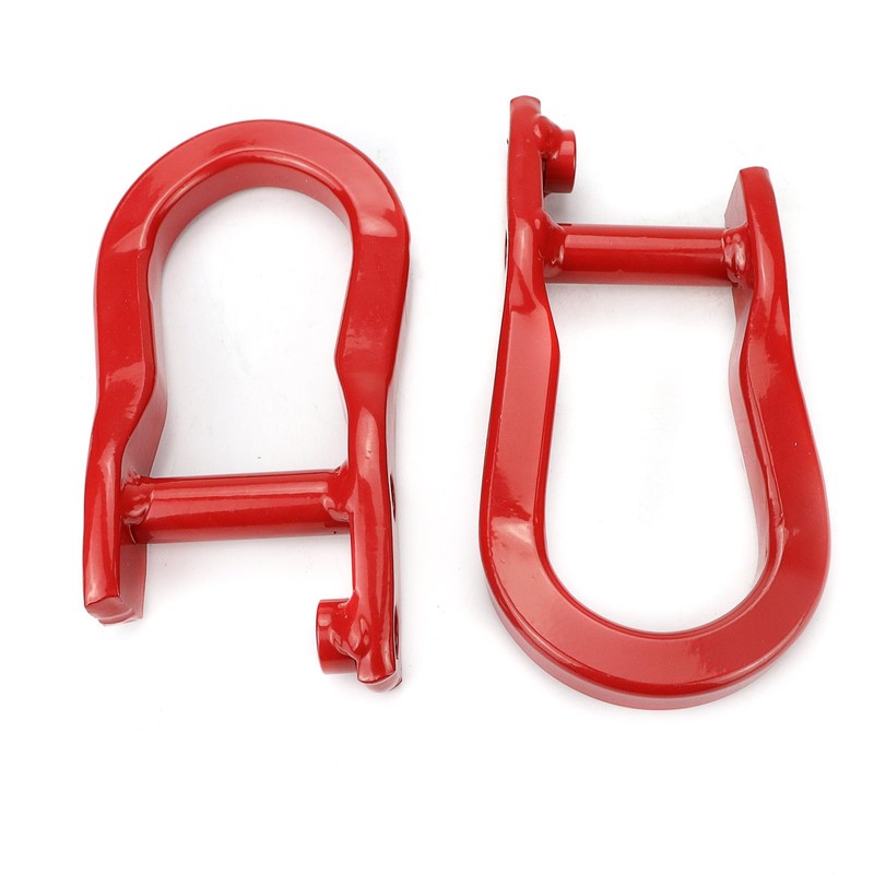 Front Tow Hooks Ring Compatible with 2007-2019 Chevy Silverado GMC