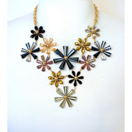 Unbranded Statement necklace, Bib necklace, Gemstone necklace, Wedding necklace, Necklace