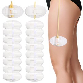 NITTIID 16 Pack Foley Catheter stabilization Device，Foley Catheter Supplies Urinary Leg Bag Holder Foley Catheter Bag Feeding Tube Holder