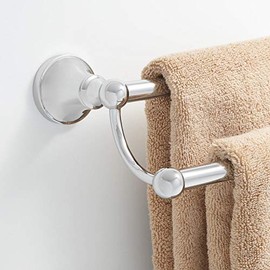 Signature Hardware 353569 Seattle 24" Double Towel Bar - Chrome