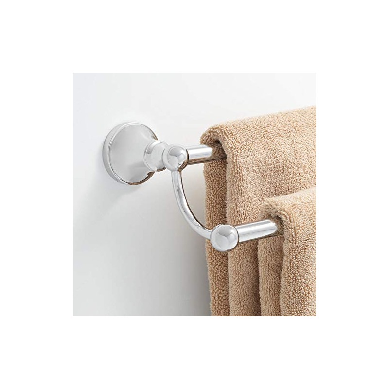 Signature Hardware 353569 Seattle 24" Double Towel Bar - Chrome