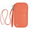 RFID Blocking Travel Passport Wallet Holder, Homchen Document Organiser Case