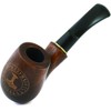 Royal Wooden Collection 5.1' Carved wooden smoking pipe " Mjolnir"