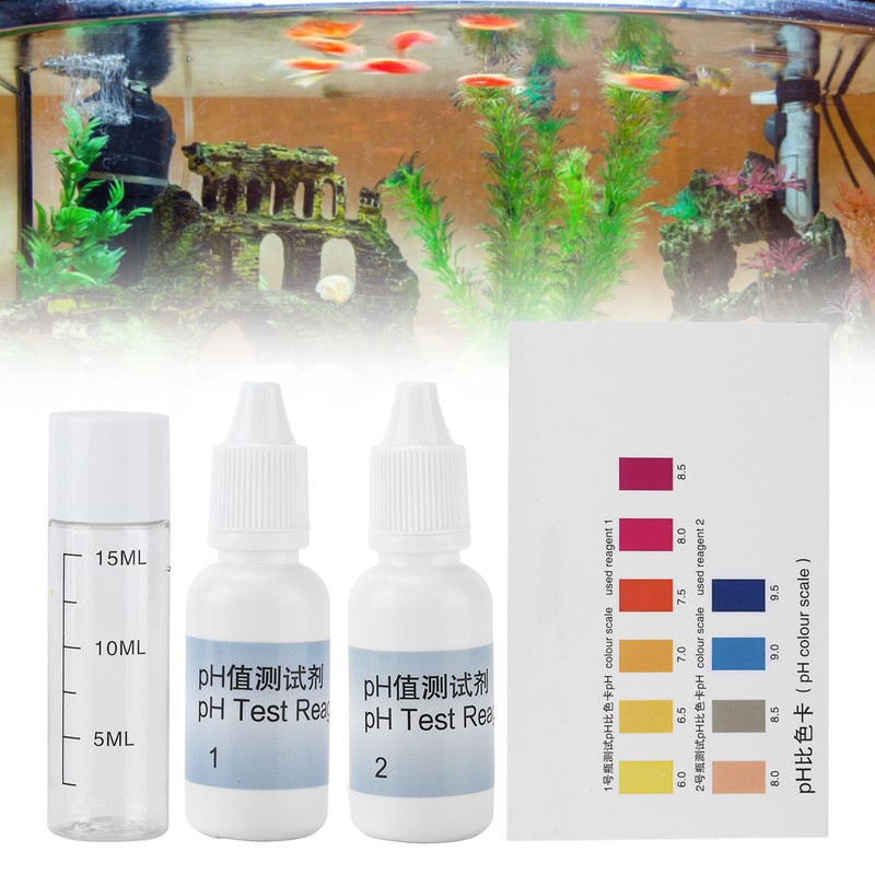 PH Value Test Agent Aquarium Fish Tank Water Quality PH