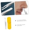 Stainless Steel Round Head Nose Hair Trimmer and Beard Grooming