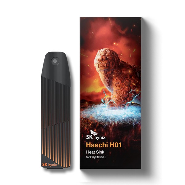 SK hynix Haechi H01 NVMe M.2 SSD Heatsink for PS5