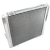 atvwrlod 2 Row Aluminium Radiator Replacement for Can-Am Max 1000R