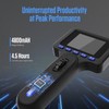 Articulating Borescope, 4 Inch HD Screen Endoscope Camera with Lighting,