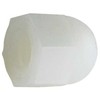 #8-32 Nylon Plain Finish Acorn Nuts, 25 pk.