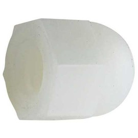 #8-32 Nylon Plain Finish Acorn Nuts, 25 pk.