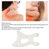 Ceramic Gua Sha Scraping Tool Ergonomic Rounded Edges Gua Sha