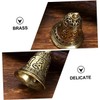 Operitacx 3 Stück Teiliges Set Retro Messing Glocken Anhänger für
