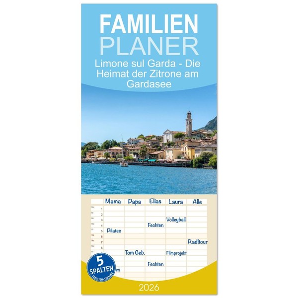Familienplaner 2026 - Limone sul Garda - Die Heimat der