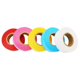 Ehime Shiko EK5P-5S Paper Tape, 5 Color Set, 0.7 inch (18 mm) Width x 98.8 ft (30 m) Roll