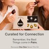Kums Dark Chocolate Tabs for Couples (1 Box) Premium Dark