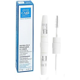 Eye Care Máscara de pestañas Infini-Cils,Suero Ojos Sensibles, transparente