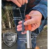 Fire-Fast Trekker. Best Emergency Waterproof Survival Fire Starter. Magnesium and
