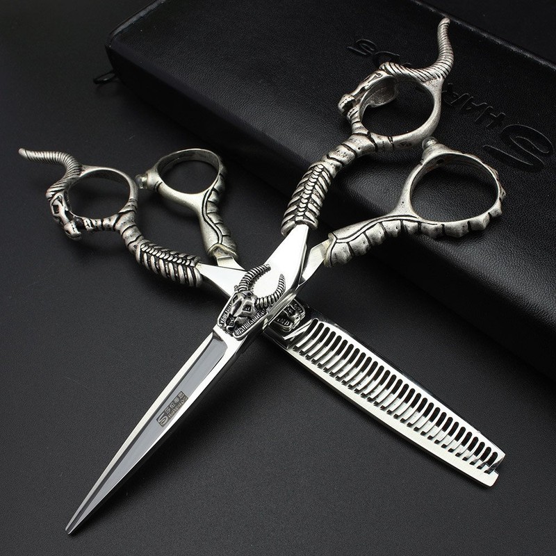 5.5/6-inch Professional Hair Clippers (6-inch -2pc-B)
