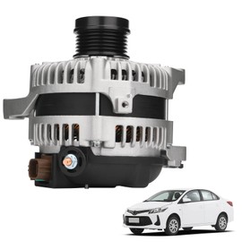 12V 125AMP Alternator Compatible for Toyota RAV4 2.5L 2013-2018 Toyota Camry 2.5L 2015-2017 Toyota RAV4 Replacement 27060-0V170 104211-3541
