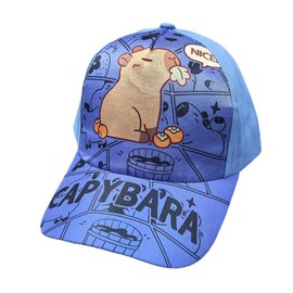 Chucatoso Gorra Capybara Animal Roedor Cute Divertido para Niños Talla Única Transpirable de Béisbol Poliéster Mezclado