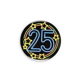 PD-Party 7013304 Neon Badge, Multi-Colour