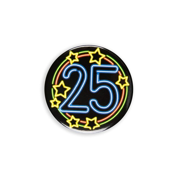 PD-Party 7013304 Neon Badge, Multi-Colour