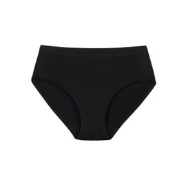 Thinx For All Leaks Hip-Hugger Underwear, Holds up to 100ml or 6tbps or 1/4 Cup Worth of Liquid*, Light Absorbency Incontinence Underwear for Women, FSA HSA Approved Feminine Care, Black, XXXL