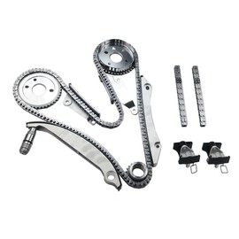 MOCA Timing Chain Kit Oil Pump Kit Fit 2002-2007 Concorde Sebring 300 & for Dodge Intrepid & for Dodge Charger Stratus 2.7L V6 24V DOHC R - NGC Cam Gear