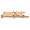 Helen’s Asian Kitchen Bamboo Foldable Compact Dish Drying Rack, 20.5-Inches