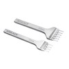 Aiskaer Leather Stitching Punch Set, Diamond Chisel Tools, 5mm White