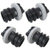 4pcs Cooler Plug for Y*TI, Black Cooler Drain Plug Replacement