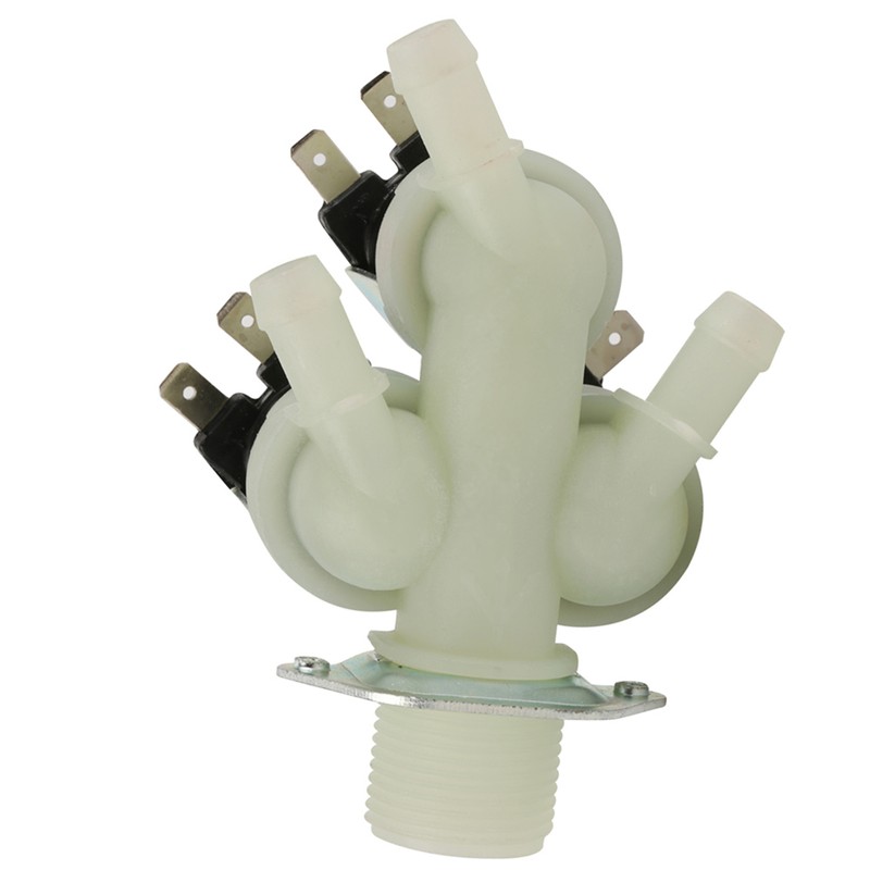 3 Way Water Inlet N/C Normal Closed Electric Solenoid Valve
