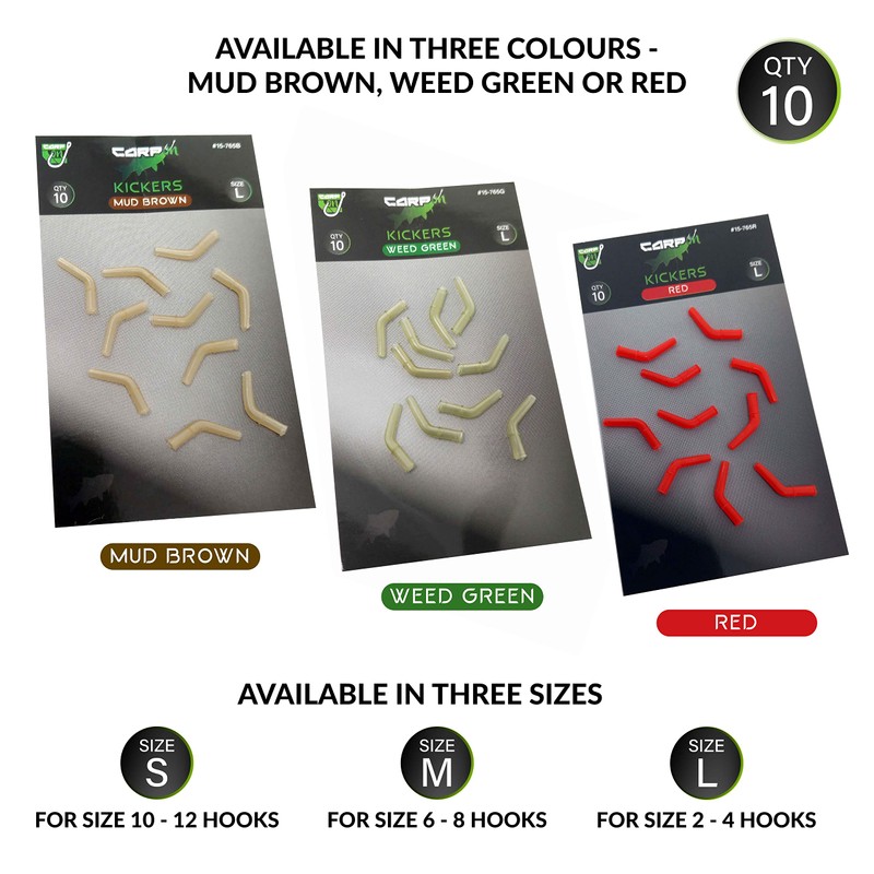 Carp On - Pack of 10 Hook KICKERS Helps Eliminate