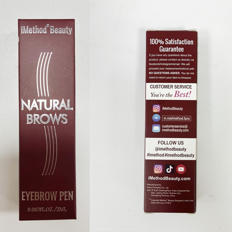 iMethod Eyebrow Pen - Upgrade Eyebrow TattooPen, Eyebrow Makeup, Long