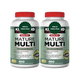 Adult 50+ Mature Multi Vitamins and Minerals by Signature', Total 800 Tablets, Pack of 2