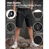 Mens Cargo Hiking Shorts Water Resistant Quick Dry Lightweight Breathable