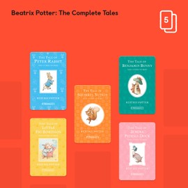 YOTO Yoto Beatrix Potter: The Complete Tales C 5 Kids Audio Cards for Use with Player & Mini All-in-1 Audio Device, Educational Screen-Free Listening with Fun Playtime Bedtime Travel Stories, Ages 3+