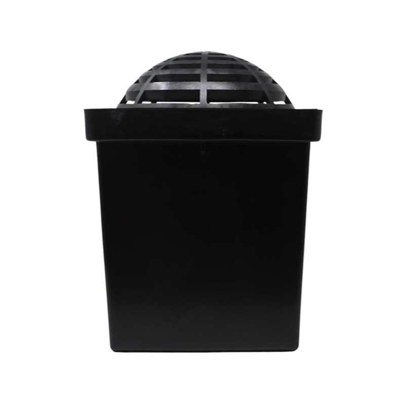 9" Outdoor Square Dome Atrium Grate Drain Cover 0903SDG /