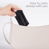 1 Mushroom Shaped Brush with 1 Storage Bag, Black Foundation