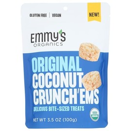 EMMYS Organic Original Coconut Crunch'ems, 3.5 OZ