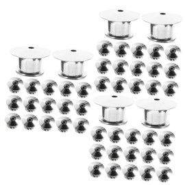 3sets Flat Buckle Locking Pin Back for Brooch Locking Lapel Pin Backs Pin Backs Replacement Locking Clutch Pin Backs Compact Pin Brooch Back Pin Locking Pin Keepers Silver 20pcs*3 Operitacx