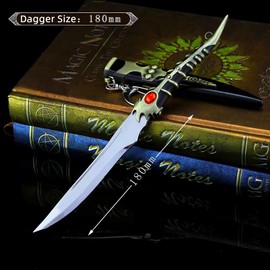 GOT HOD Action Figure Letter Opener Desk Decoration Backpack Pendant Keychain Gift (Catspaw Blade Dragon Dagger)