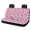 Jodoolang Pink Hibiscus Floral Auto Waterproof Back Seat Covers Protectors
