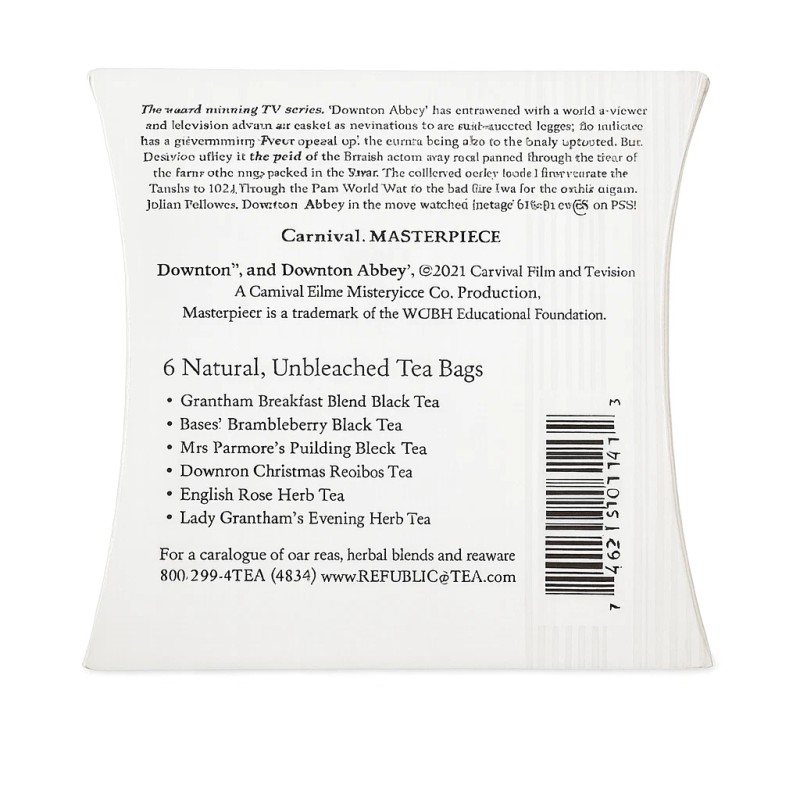 Republic of Tea Downton Abbey Tea Sampler by Republic of