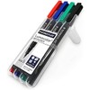 Staedtler Lumocolor OHp Pen Perm Superfine 0.4 Asstd 313 Pk4